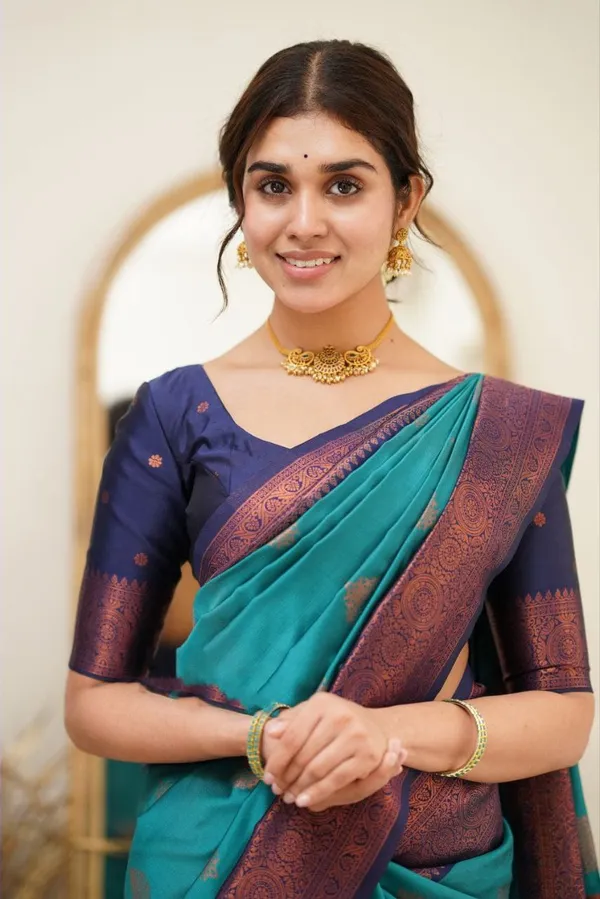 BLUE_PURE_BANARASI_SAREE